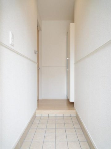 落ち着いた玄関です