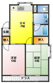 【間取り】 | コーポミサワ
