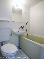 ゆったりとした空間のトイレです