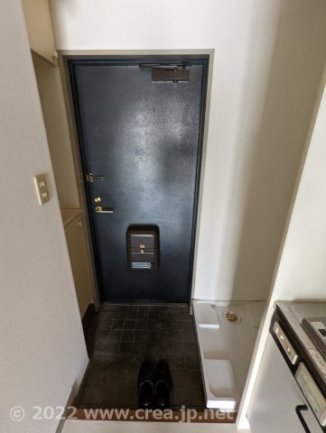 シンプルで使いやすい玄関です