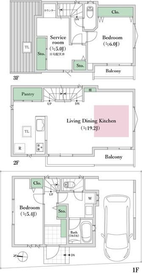 【間取り】 | 高円寺北一丁目戸建