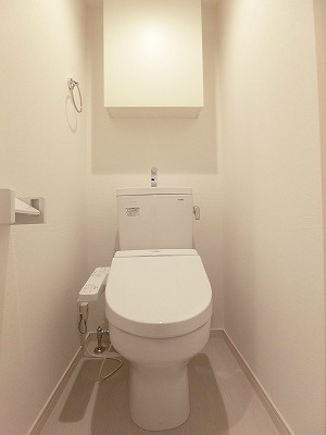 トイレもきれいです