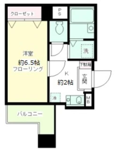 メインステージカテリーナ恵比寿駅前の間取り|間取りです。