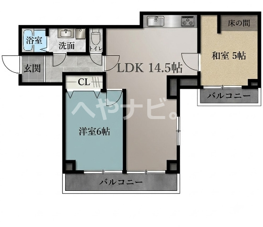 【間取り】 | シャンボール覚王山