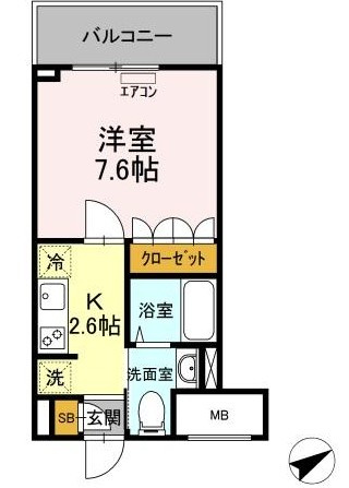 イーストサイドレジデンスの間取り