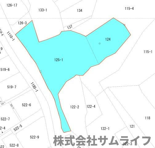 【土地図】 | 下三緒　事業用地