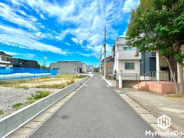 春日井市上条町　5期の前面道路含む現地写真