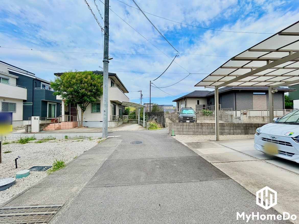 春日井市上条町　5期の前面道路含む現地写真