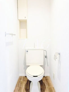 【トイレ】 | エムエスビル | トイレです。