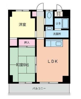 【間取り】 | スクエアＫ３ | 間取りです。