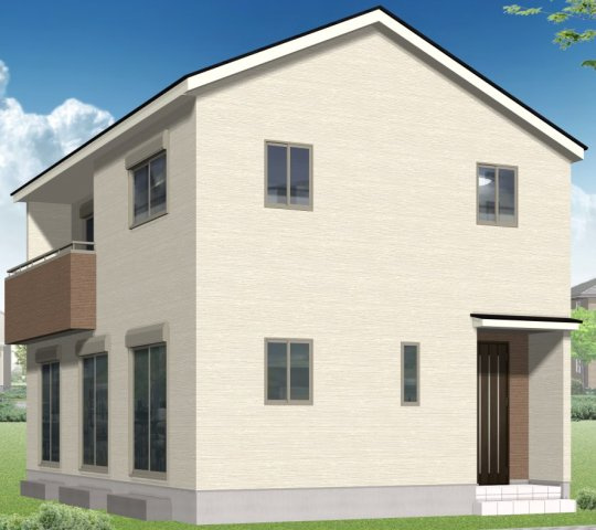 【トーヨーホーム売主/売建】藤塚一丁目Ｄ分譲の外観パース|外観完成イメージ
現地土地写真