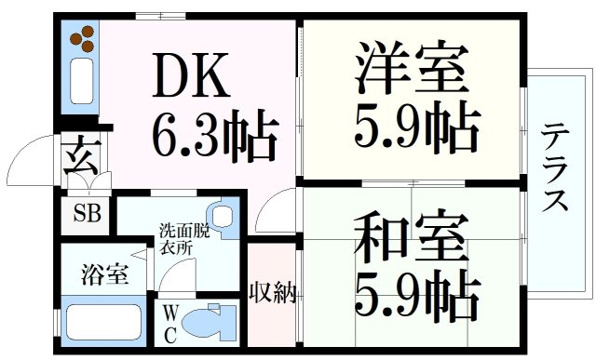 ばらハイツ
