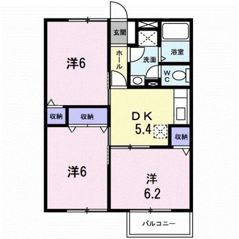 メゾンウィローの間取り