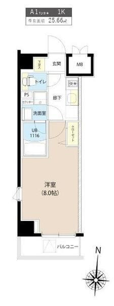 レオーネ板橋区役所前の間取り