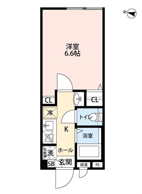 グランクオール五反野スカイの間取り