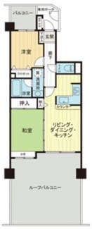 【間取り】 | ライオンズガーデン武蔵小杉 | 間取りです。