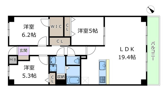 【間取り】 | 千里中央パーク・ヒルズE棟 | エイブルにて取扱い可能な住宅ローンは、全部で10種類以上！お客様にピッタリの住宅ローンを当社のFPよりご案内させて頂きます。住宅ローンのご相談だけでも、お気軽にご相談下さいませ。