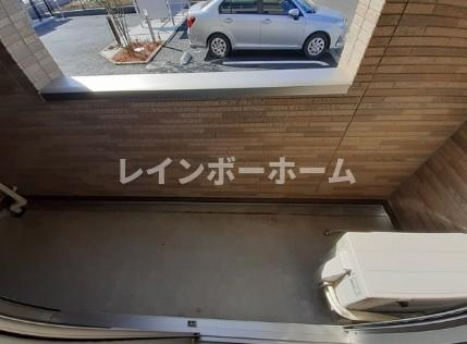 アロッジオ　ラッフィナートのバルコニー