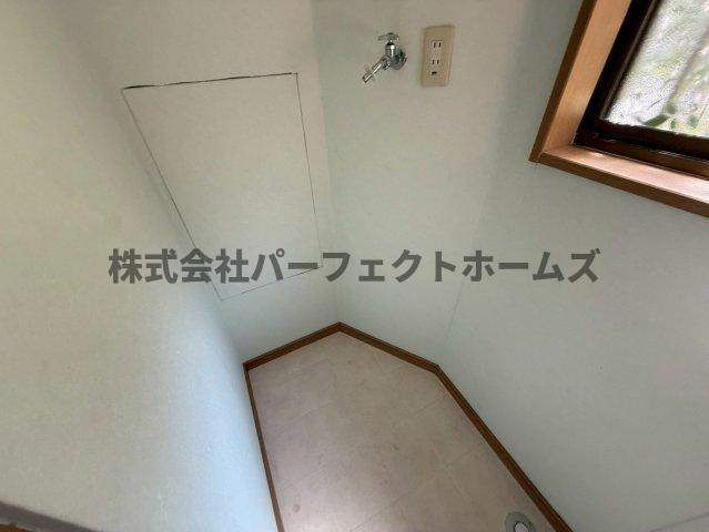 春日町戸建　賃貸の設備|洗濯機置場