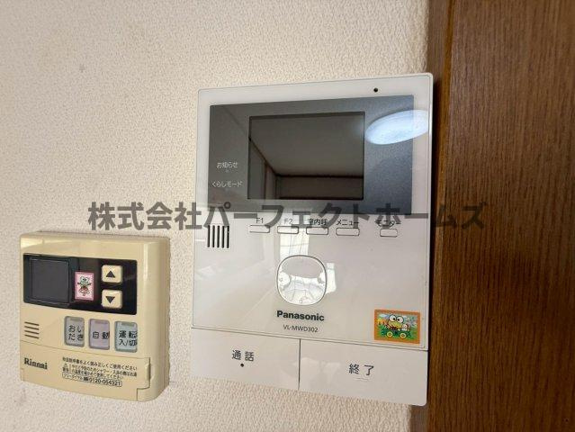 春日町戸建　賃貸のセキュリティ