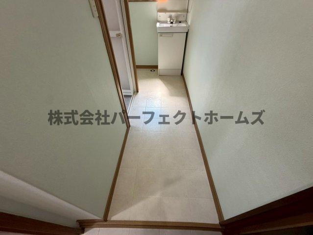 春日町戸建　賃貸の洗面所|洗面所です