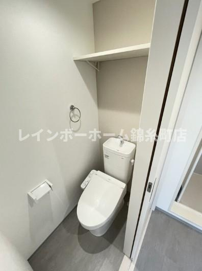 robot home 梅島のトイレ