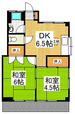 サンハイツの間取り