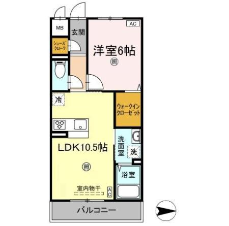 ル・サンティーユの間取り