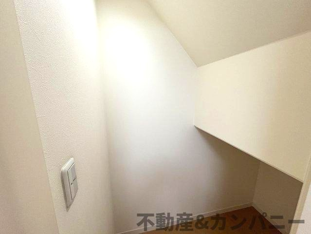 伊予市下吾川の中古戸建の収納|大きなものも収納できそうです