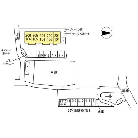 ルヴァン ドゥ ソレイユの区画図