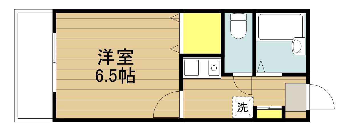 シャトランレーヌⅢの間取り