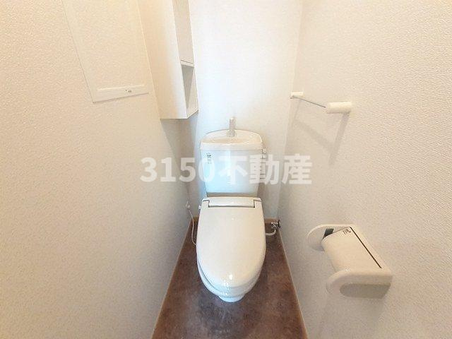 インフィニートのトイレ|落ち着いた色調のトイレです