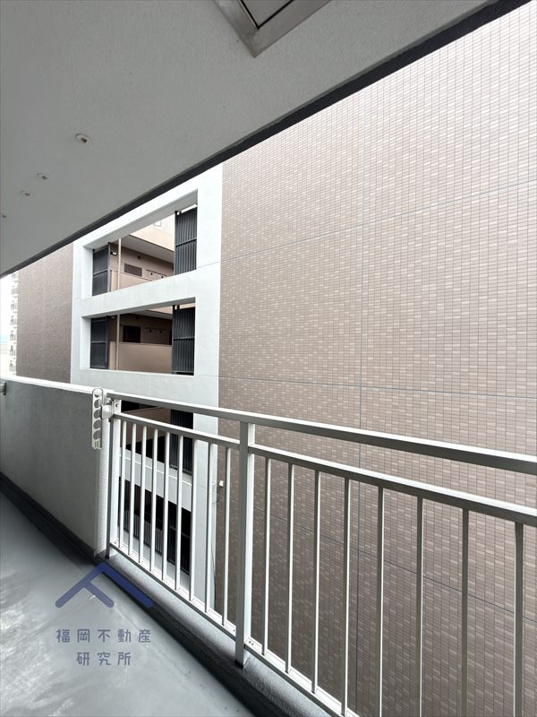 ファミール南福岡のバルコニー