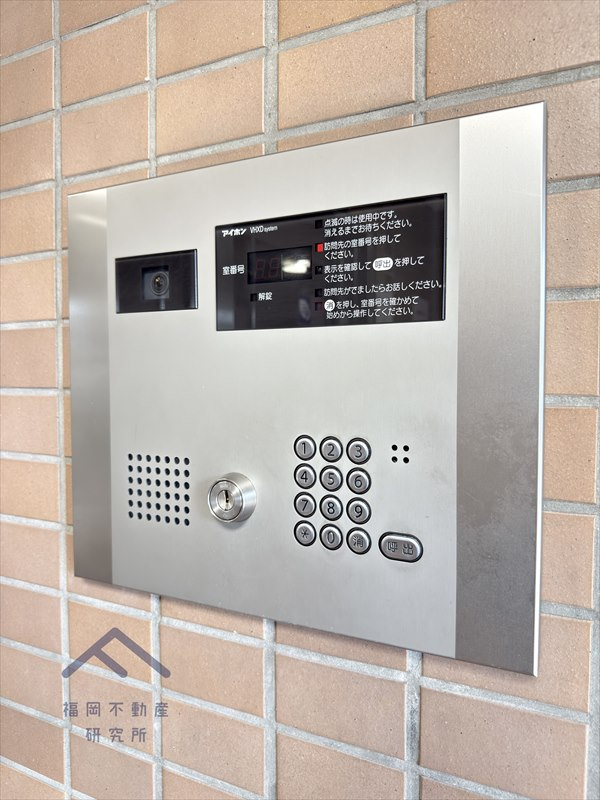 ファミール南福岡の防犯設備