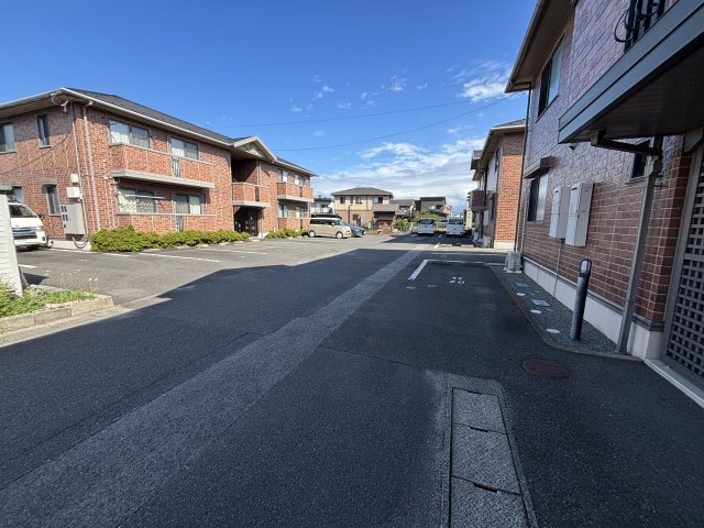 プリシェール　C棟の駐車場