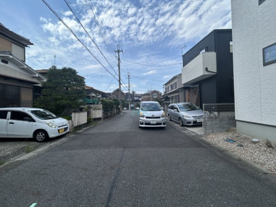 【前面道路含む現地写真】 | 栗東市川辺