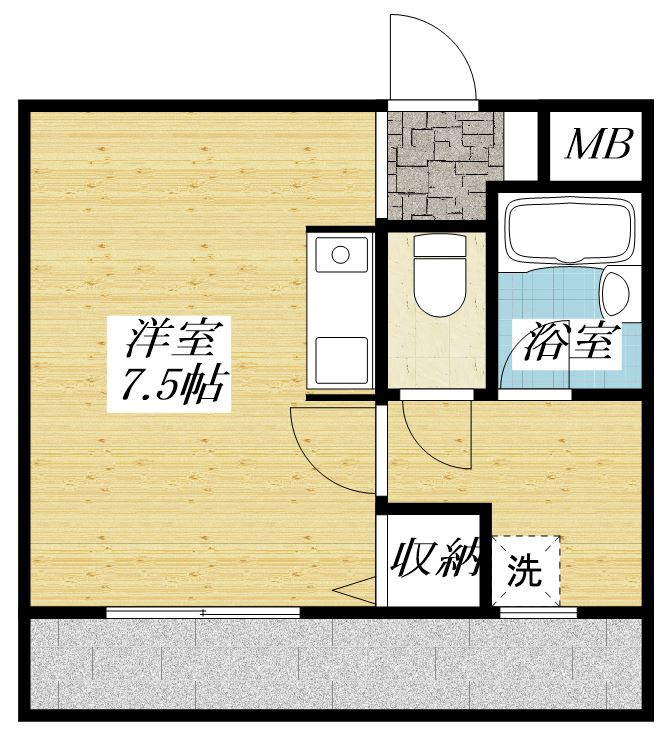 リヴェージュ百草園の間取り