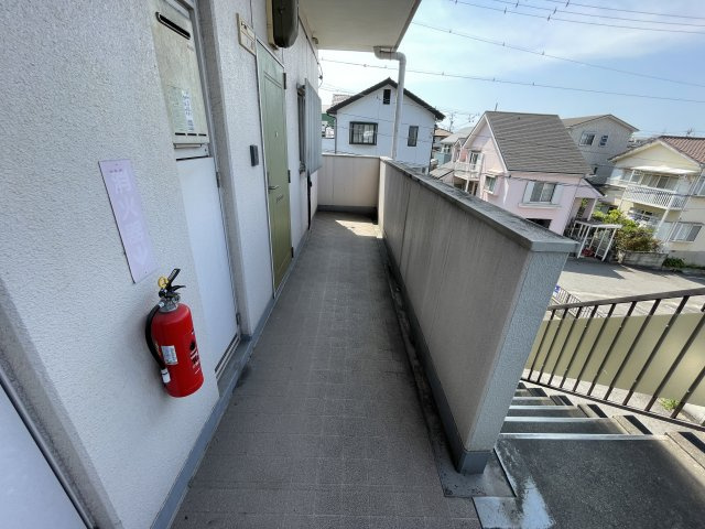 ファミール橋爪A棟のロビー