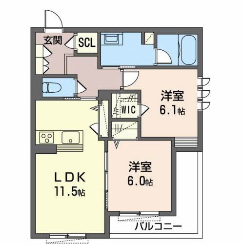 southern Linoの間取り