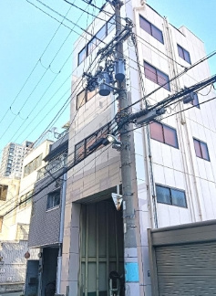 中央区上町倉庫・事務所の外観