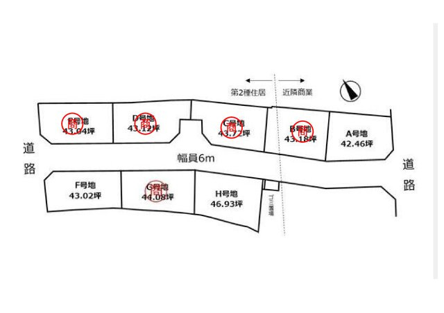 泉南市信達牧野8区画