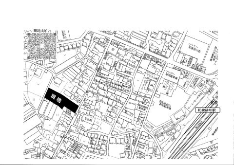 泉南市信達牧野8区画の地図