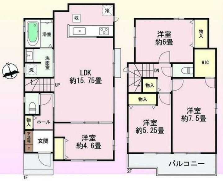 明石市大久保町西島の間取り
