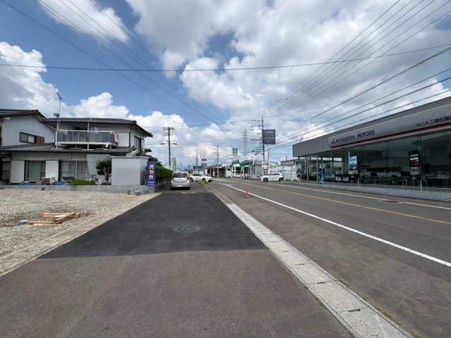 クワイエ　関市貸上町第1　全2区画分譲の前面道路含む現地写真|■前面道路　■ヤマダ不動産　株式会社リライフ　
■夢のマイホーム購入をフルサポートします！