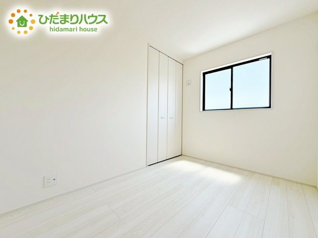 【洋室】 | ひたちなか市阿字ヶ浦町第4　新築戸建　1号棟 | 『自分の部屋がほしいー！』と言われるのはいつだろう？マイホームなら余裕の部屋数！子供部屋はもちろん、収納場所も多いですよ(^^)/