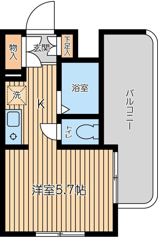 スカイヒルズ羽田の間取り|間取りです。