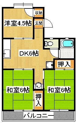 サンハイツⅠの間取り