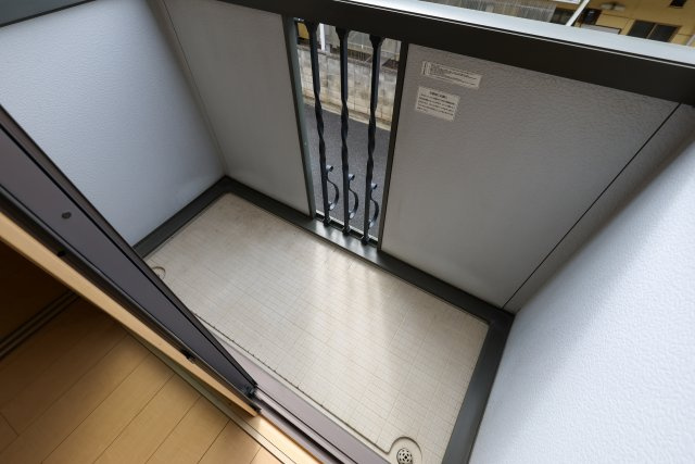 コーポクリスタルのバルコニー