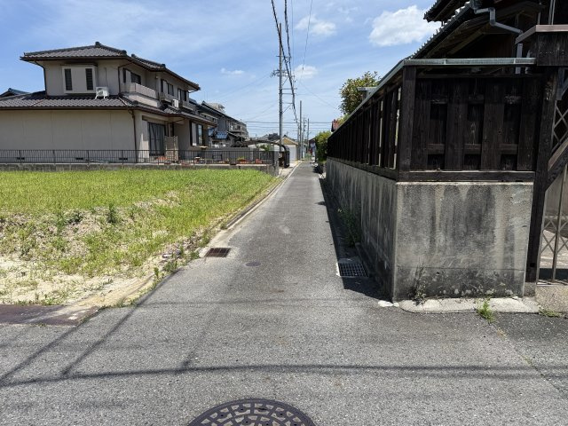 常滑市港町4丁目　Ｂ区画の前面道路含む現地写真|前面道路