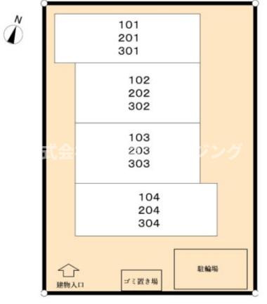 メグリオ柏の葉の玄関